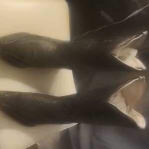 Diamond Supply Co. Black Heeled Boots